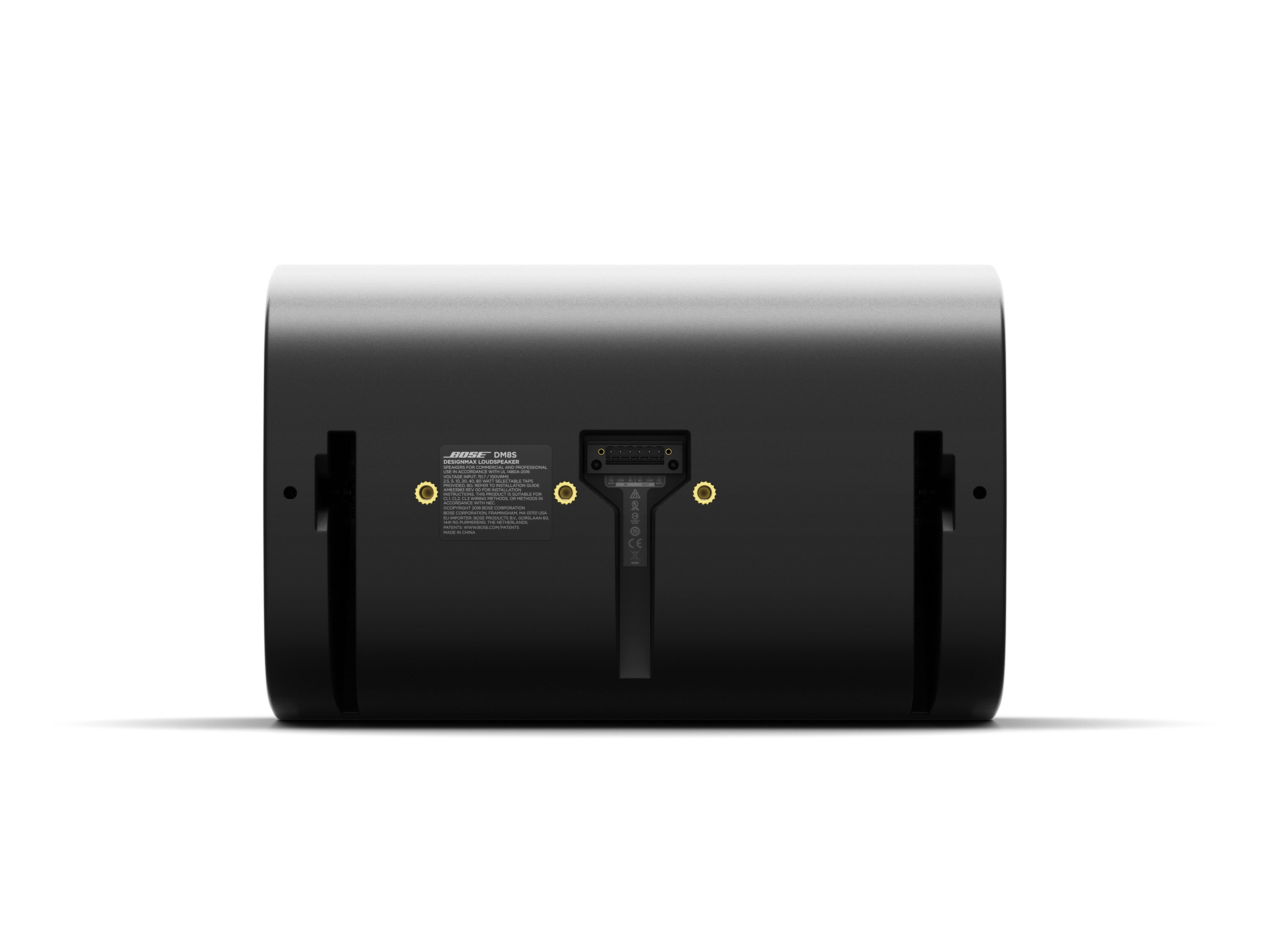 BOSE DM8S 壁裝揚聲器-黑色-后視圖