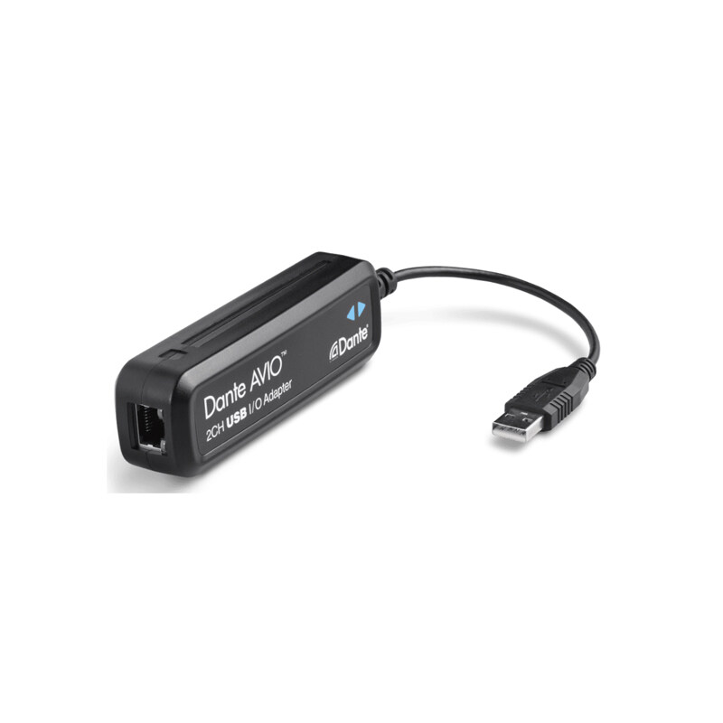 Dante ADP-USB-AU-2X2 音頻適配器 AVIO USB I/O 2輸入2輸出