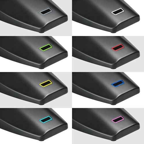 鐵三角 ES925ML/DS5 超指向性電容式鵝頸話筒帶5針臺架供電模組-話筒底座全顏色合集