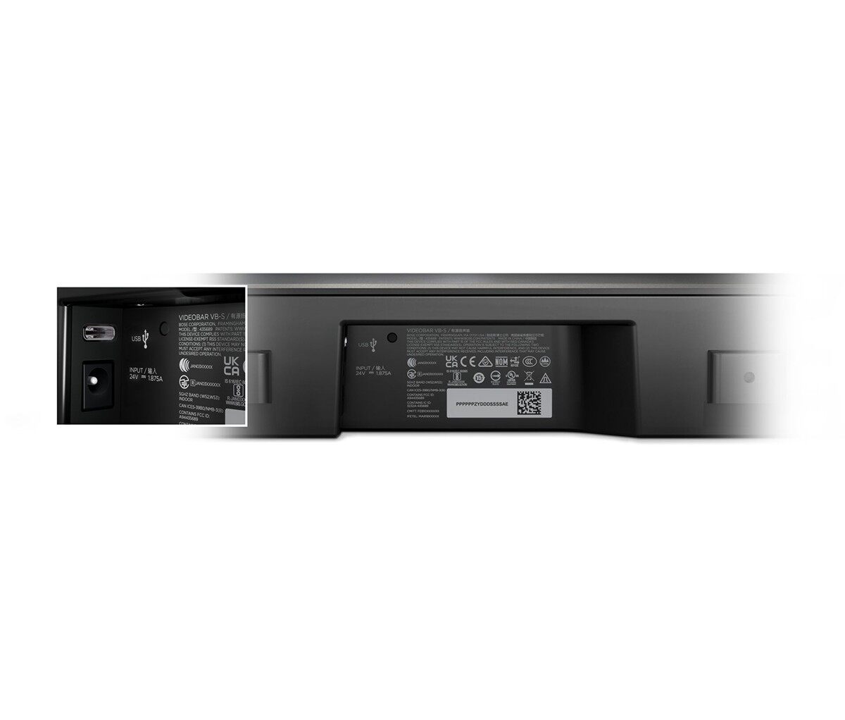 BOSE VIDEOBAR VB-S 背板數據
