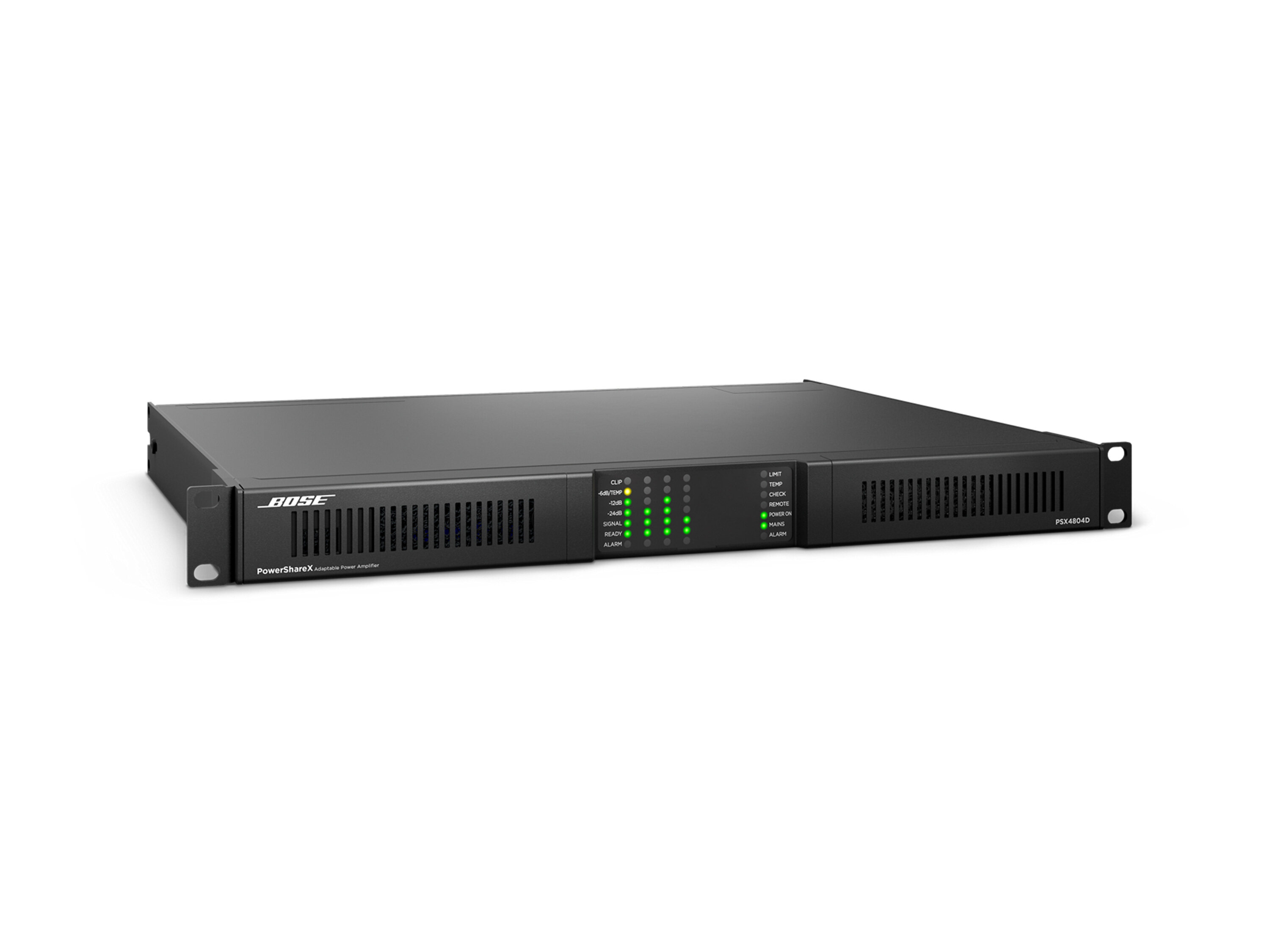 BOSE PSX4804D 自適應四通道功率放大器-側視圖